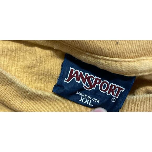 Vintage 90s JanSport Vanderbilt T-Shirt Mens 2XL Long Sleeve Made In USA - Picture 4 of 6